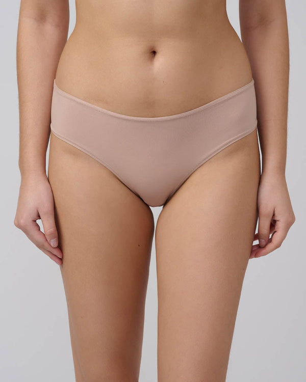 תחתון ביקיני  בגזרת high leg - NUDE – תמונה 1