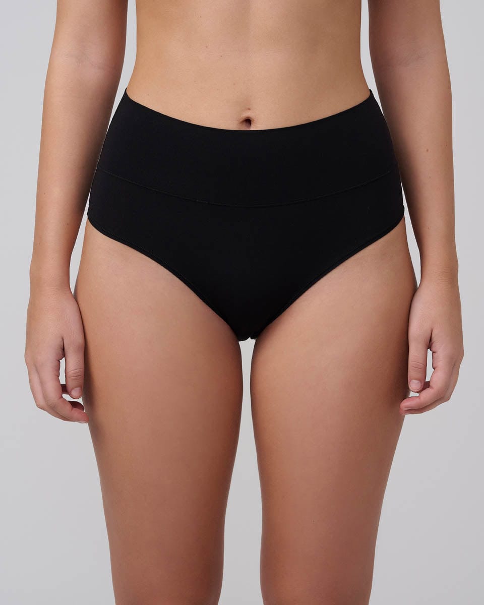 תחתון מידי גבוה - BLACK – תמונה 1