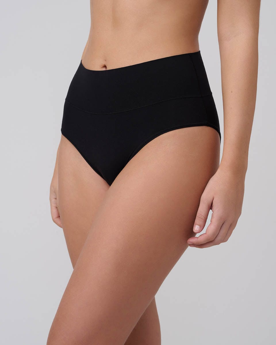 תחתון מידי גבוה - BLACK – תמונה 2