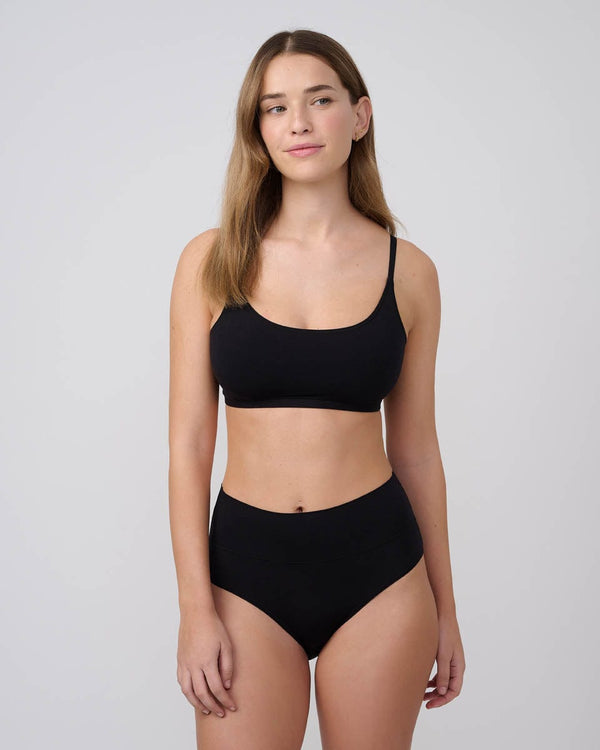 תחתון מידי גבוה - BLACK – תמונה 4