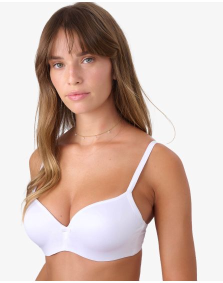 חזיית טי שירט מרופדת ליום יום Hover